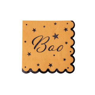 Halloween Boo Small Napkins (Set of 20)
