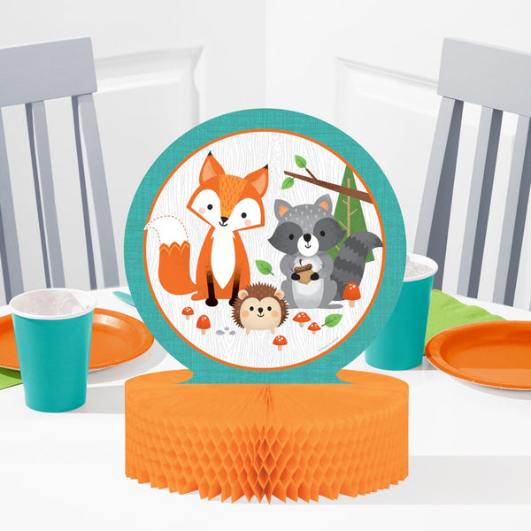 Wild One Woodland Animals Centerpiece