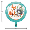 Wild One Woodland Animals Foil Balloon