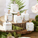 Woodland Baby Pink Floral Favor Box Set