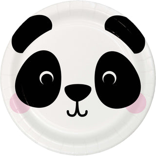 Panda Face Party Plates