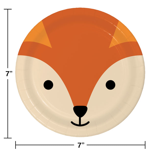 Fox Face Party Plates