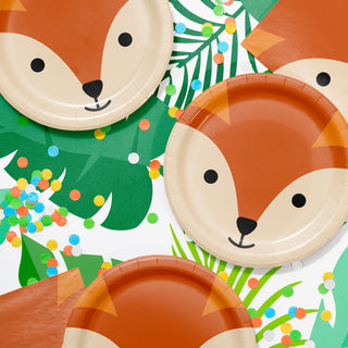 Fox Face Party Plates