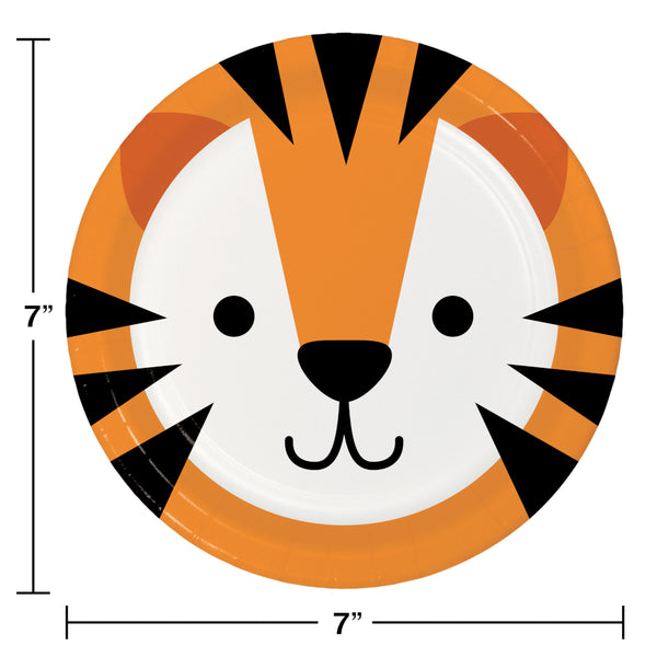 Tiger Face Party Plates