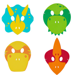 Dinosaur Party Masks