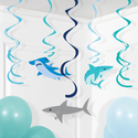 Shark Party Dizzy Danglers | 5 Pc