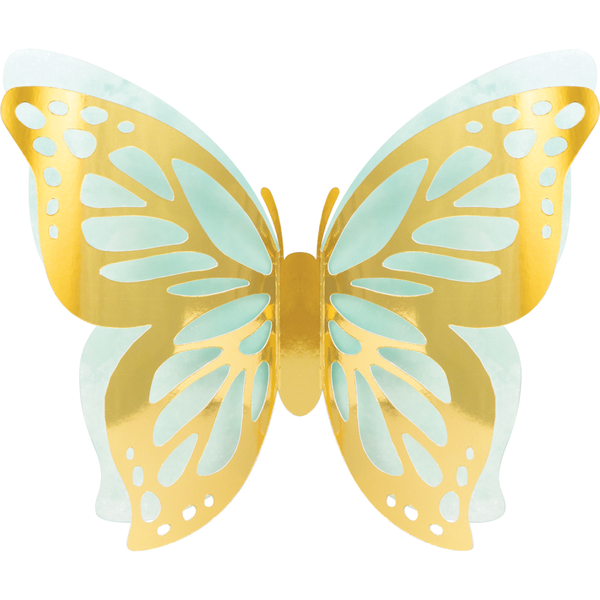 Butterfly Shimmer Foil Wall Decorations