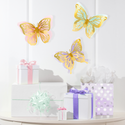 Butterfly Shimmer Foil Wall Decorations