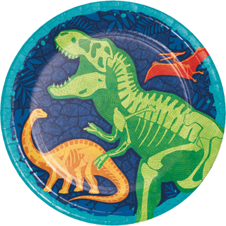 Dino Dig 9" Party Plates | 8 Pack