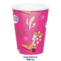 Boots and Bows Paper Cups