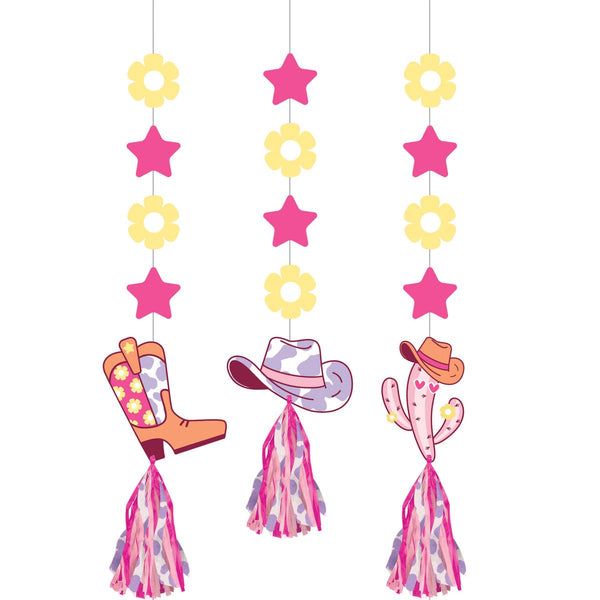 Boots and Bows Hanging Decorations