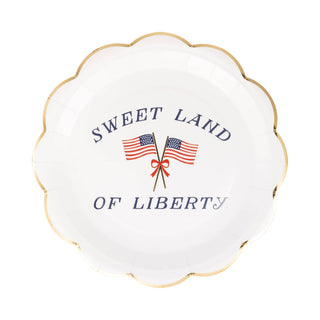 My Country Tis of Thee Patriotic Napkins – 4th of July & Memorial Day (25 Pack)