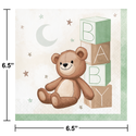 Teddy Bear Luncheon Napkins | 16 Pack
