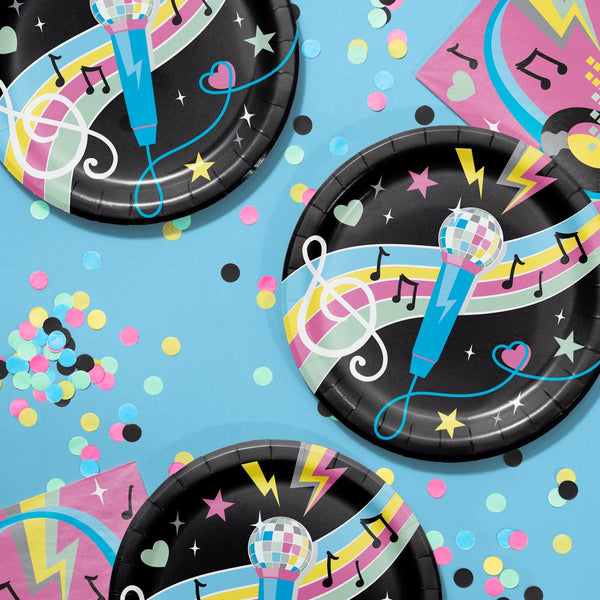 Birthday Beats Dinner Plates