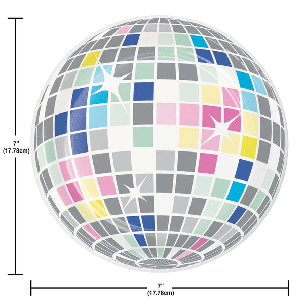 Birthday Beats Disco Dessert Plates