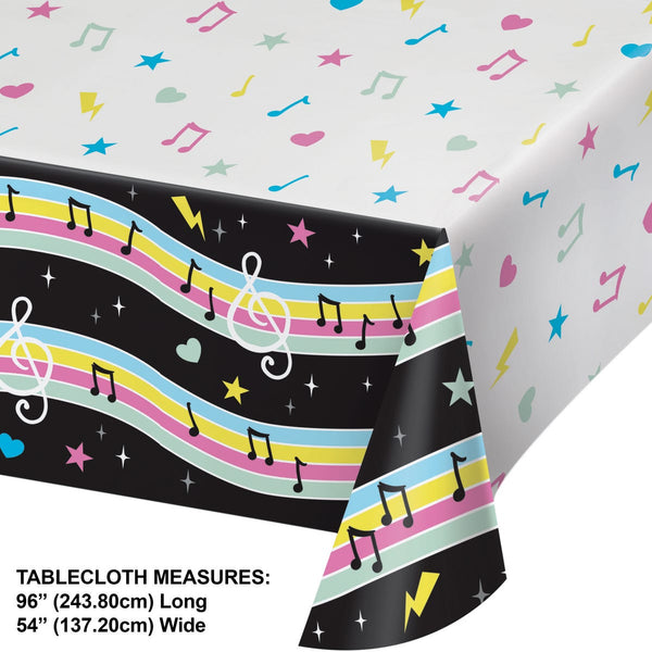 Birthday Beats Table Cover