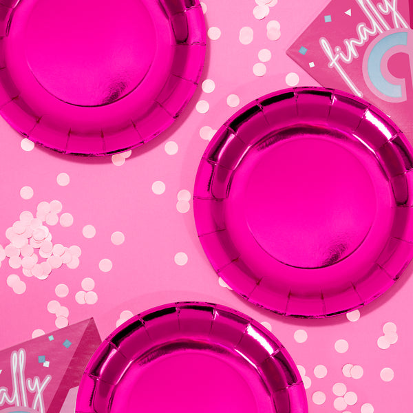 Finally 21 Birthday Party Pink Napkins