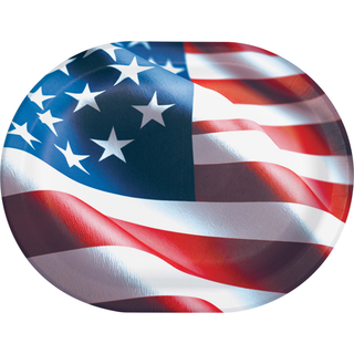 Freedom Flag Oval Platter product image
