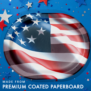 Freedom Flag Oval Platter product image