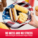 Freedom Flag Oval Platter product image