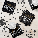 Glowing Grad - You Did It! - Beverage Napkins | 16 Count