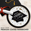 Glowing Grad Dinner Plates | 8 Count
