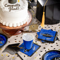 Congrats Graduate Cobalt Blue Graduation Party Bundle