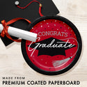 Classic Red Graduation Dessert Party Bundle | 90 Pieces