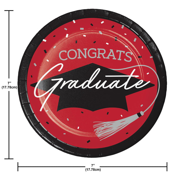 Classic Red Graduation Dessert Party Bundle | 90 Pieces