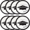 Congrats Graduate School Spirit White Dinner Plates | 18 Count