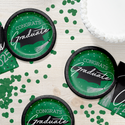 Class of 2026 Emerald Green Luncheon Napkins | 36 Count