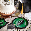 Congrats Graduate Green 108 Piece Tableware Bundle