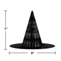 Halloween Honeycomb Hanging Witch Hat Decorations