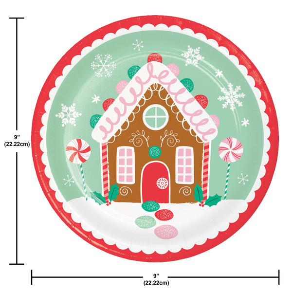 Holiday Sweets Dinner Plates