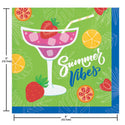 Summer Sippin' Margarita Beverage Napkins