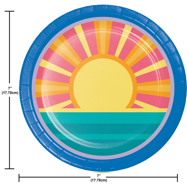 Summer Sun Dessert Plates product image