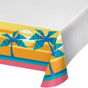 Summer Sun Paper Tablecover styled on a party table