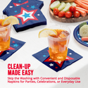 Peace and Patriotism Beverage Napkins product image