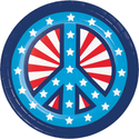 Peace and Patriotism Dessert Plates product image