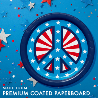 Peace and Patriotism Dessert Plates product image