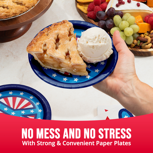 Peace and Patriotism Dessert Plates product image