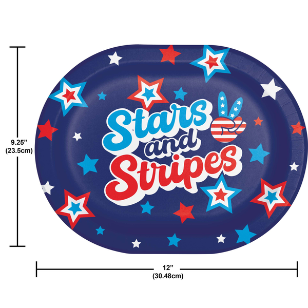 Peace and Patriotism Oval Platter product image