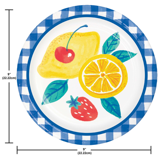 Fresh Fruits Dinner Plates product image