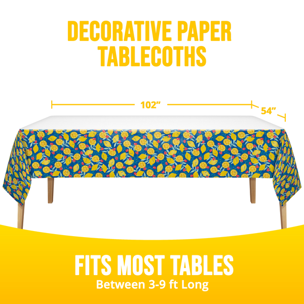 Fresh Fruits Paper Tablecover product image
