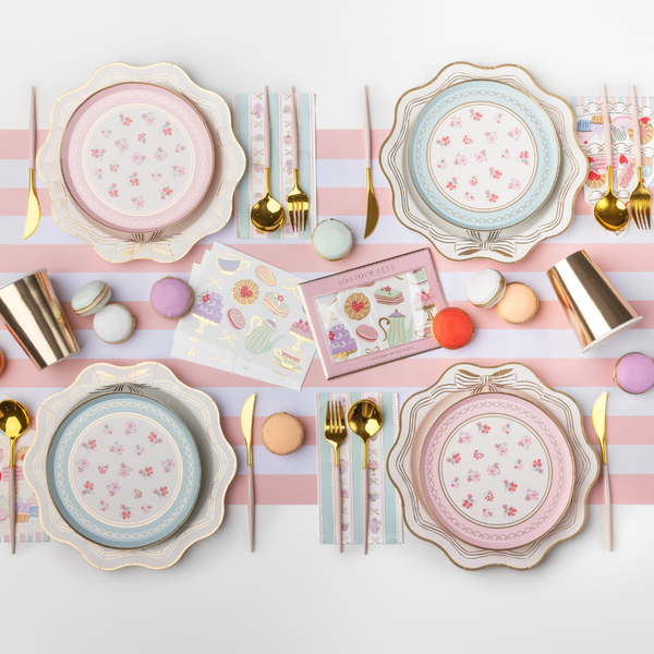 High Tea Party Tattoos (4 Sheets)