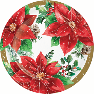 Christmas Blossom Dinner Plates