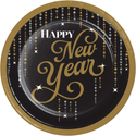 Dazzling Midnight Dinner Plates