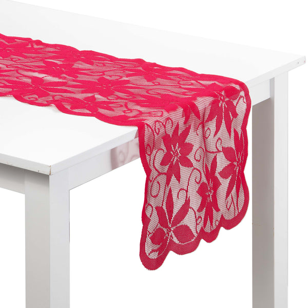 Lace Holiday Table Runner Set