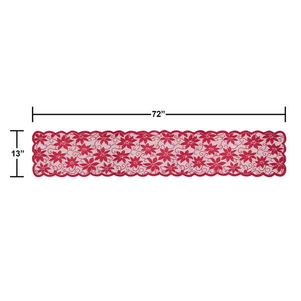 Lace Holiday Table Runner Set