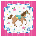 Horse Charm Lunch Napkins | 16 Count